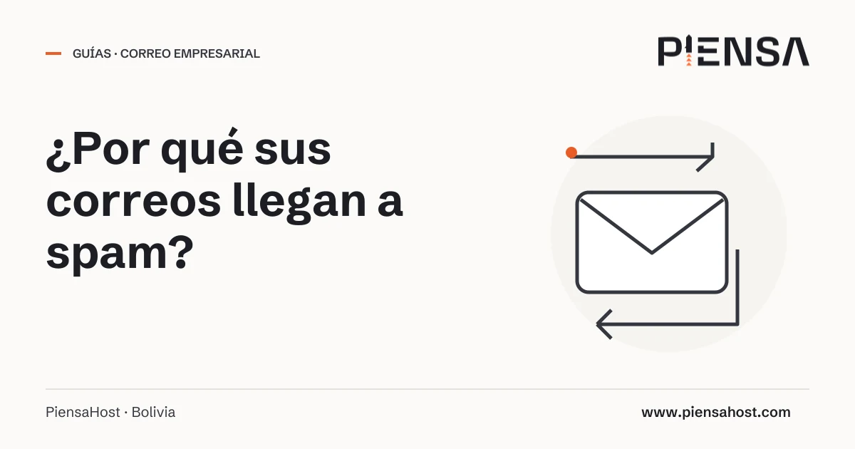 ¿Por qué sus correos llegan a spam?