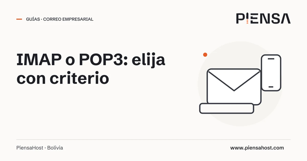 IMAP o POP3: elija con criterio