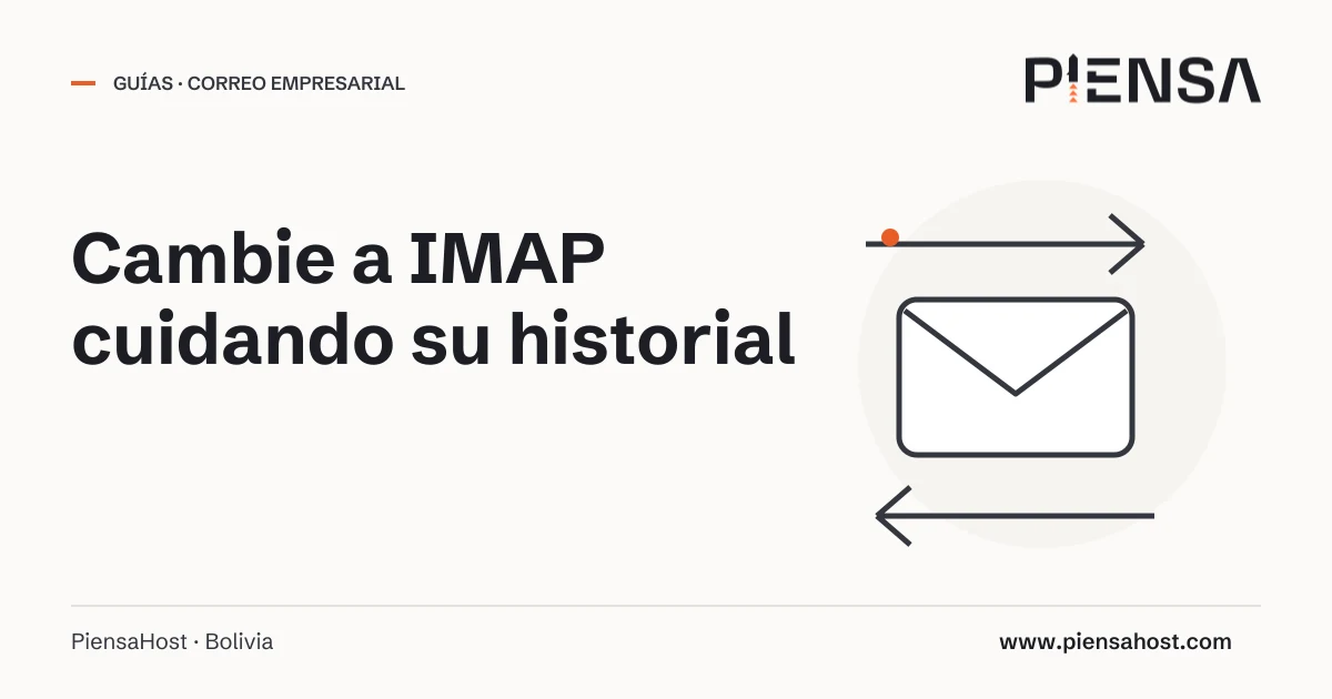Cambie a IMAP cuidando su historial